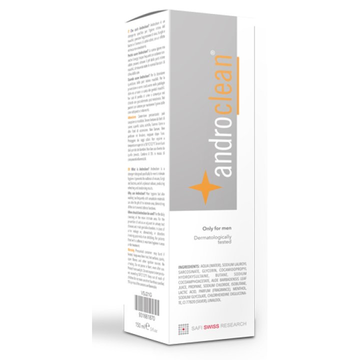 ANDROCLEAN Det.Int.Uomo 150ml