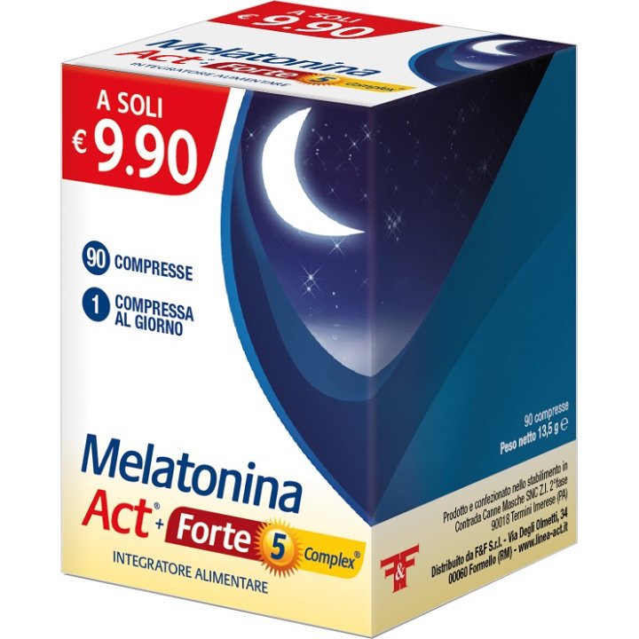 MELATONINA ACT+FORTE 5 COMPLEX 90 COMPRESSE