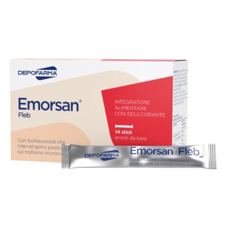 EMORSAN FLEB 14 Stick 15ml