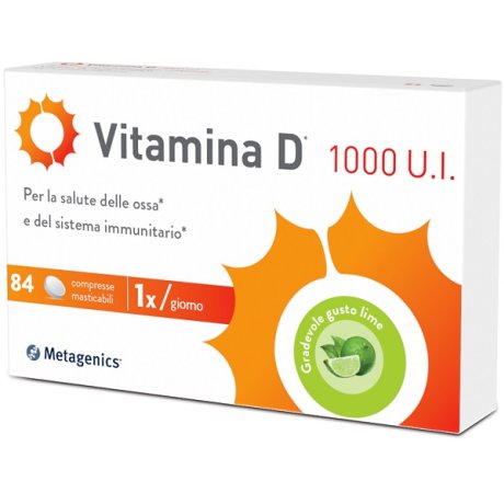 VITAMINA D 1000 UI 84 COMPRESSE MASTICABILI