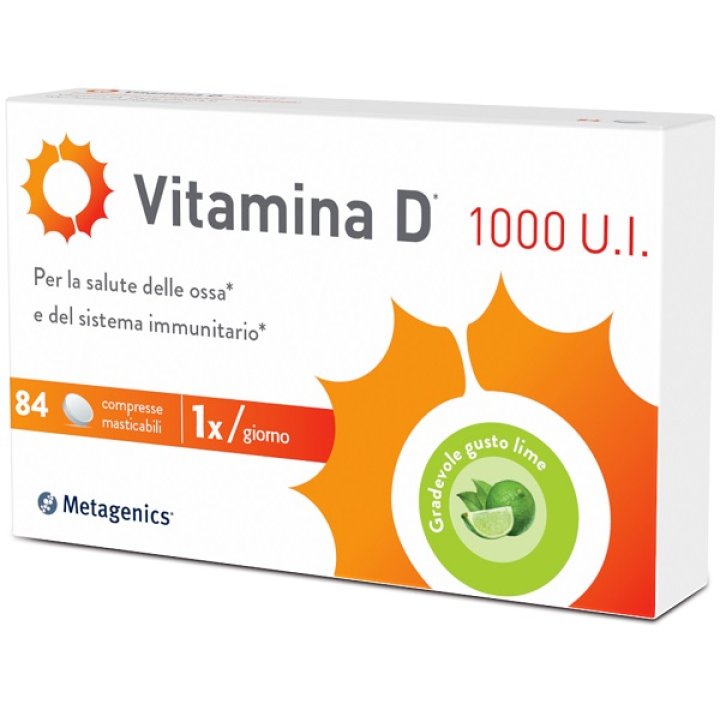 VITAMINA D 1000 UI 84 COMPRESSE MASTICABILI