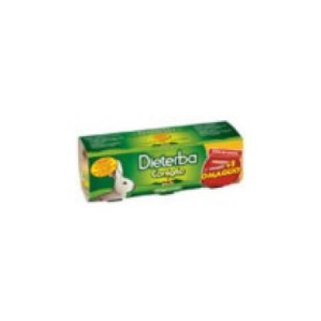 DIETERBA OMOGENEIZZATO CONIGLIO 3 PEZZI 80 G