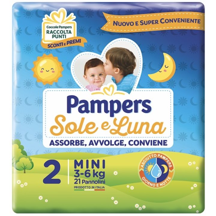 PAMPERS SOLEELUNA MIN 21PZ 9488<