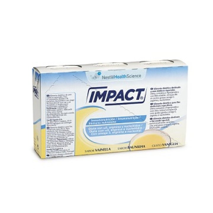 IMPACT ORAL Vaniglia 3x237ml