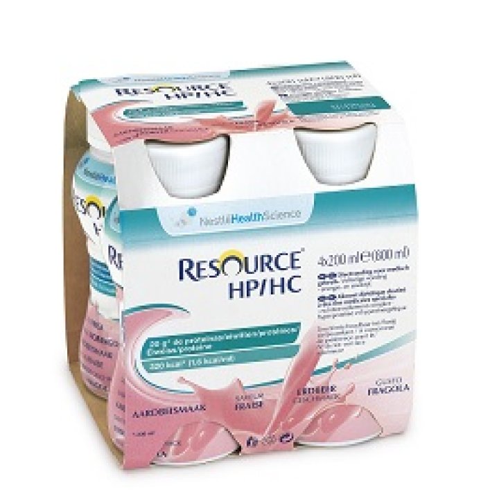 RESOURCE HP/HC Fragola 4x200ml