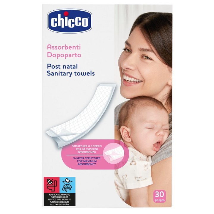 CHICCO ASSORBENTI PROTECTION POSTPARTO 30 PEZZI