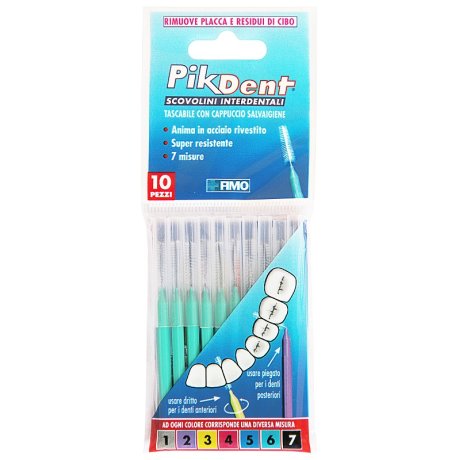 PIKDENT Scov.6 Verde 1mm 10pz