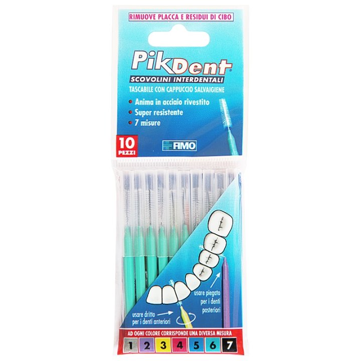 PIKDENT Scov.6 Verde 1mm 10pz