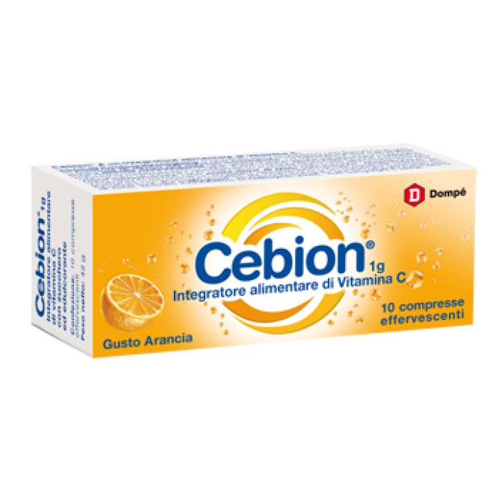 Cebion effervescenti vitamina c arancia 10 c...