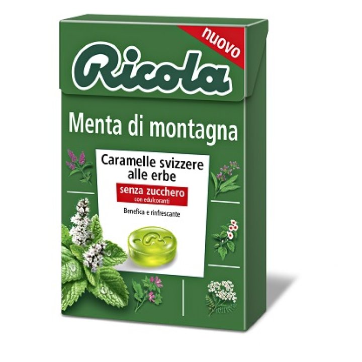 RICOLA Menta Montagna S/Z 50g