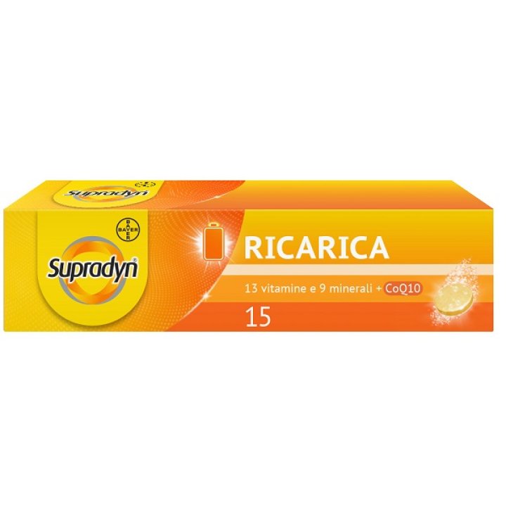 Supradyn ricarica 15 compresse effervescenti...