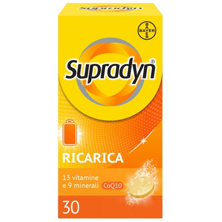 Supradyn ricarica effervescenti 30 compresse...