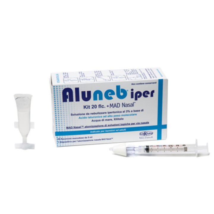 ALUNEB Iper Kit 20fl+MAD Nasal