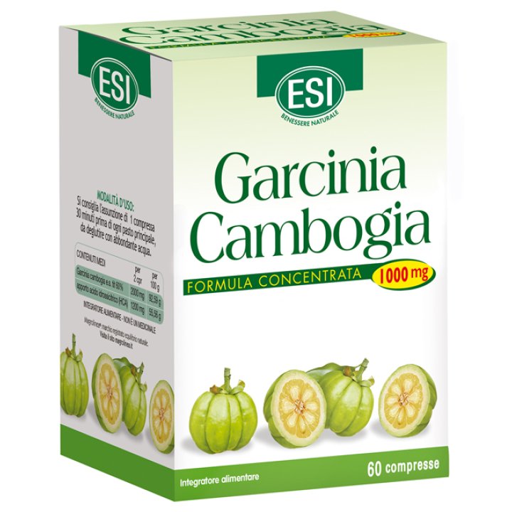 GARCINIA CAMBOGIA 1000mg ESI 60 Compresse