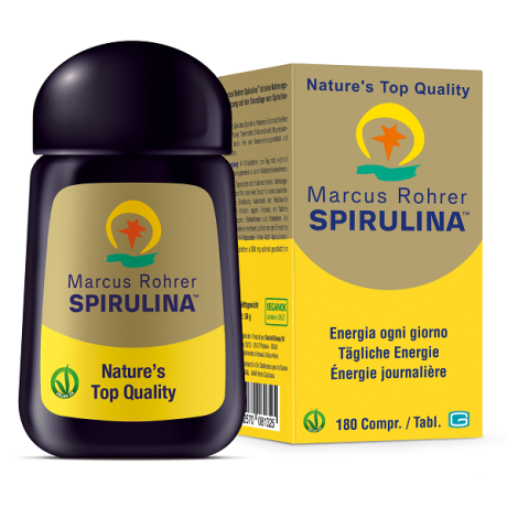 SPIRULINA Marcus ROHRER 180Cpr