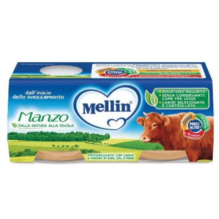 OMO MELLIN Manzo 2x120g