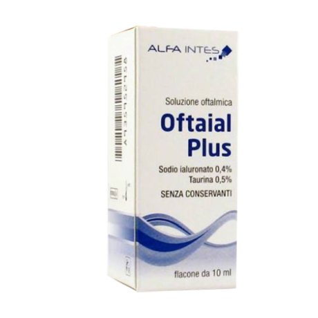 SOLUZIONE OFTALMICA OFTAIAL PLUS ACIDO IALURONICO 0,4% E TAURINA 10ML