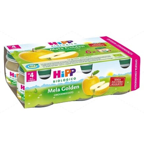 OMO HIPP Bio Mela Golden 6x80g