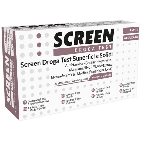 SCREEN DROGA TEST SUPERF POLV