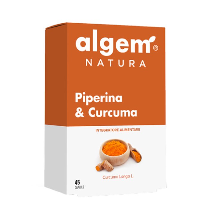 ALGEM PIPERINA&CURCUMA 45 Cps