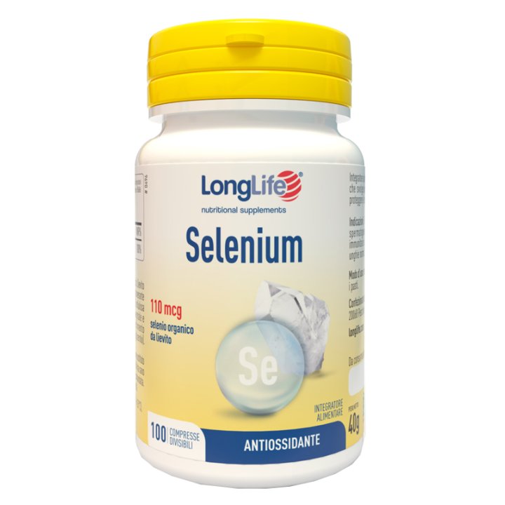 LONGLIFE SELENIUM 100Cpr110mcg