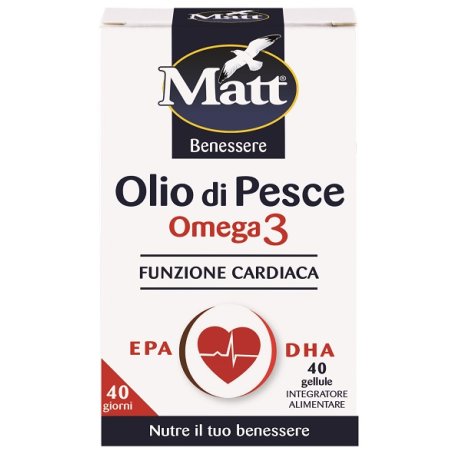 MATT BEN OLIO PESCE OMEGA40GEL