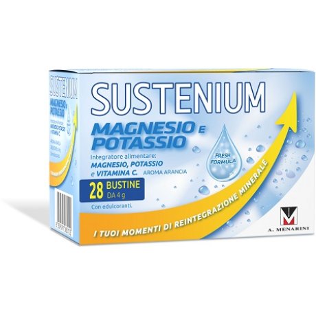 SUSTENIUM Magnesio e Potassio 28 bustine