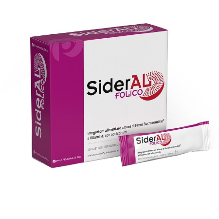 Sideral folico 30 mg 20 bustine orosolubili...