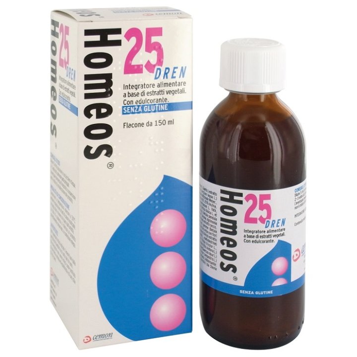 HOMEOS 25  Dren Sol.Bev.150ml