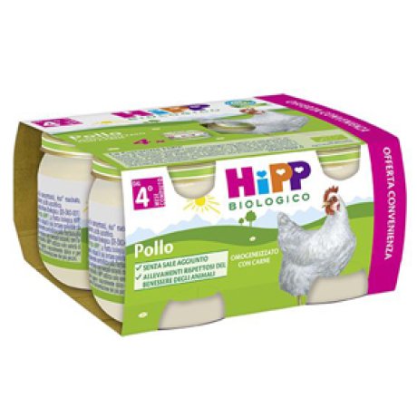 OMO HIPP Bio Pollo 4x80g