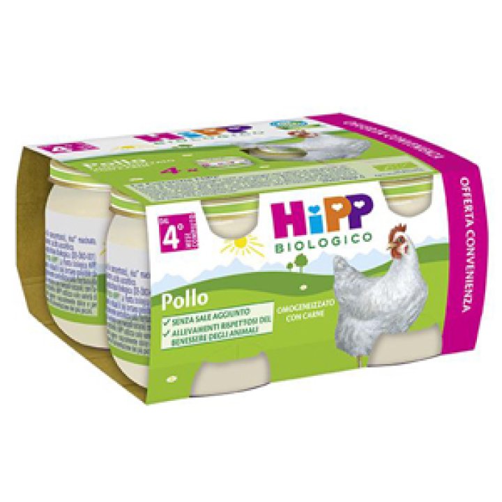 OMO HIPP Bio Pollo 4x80g