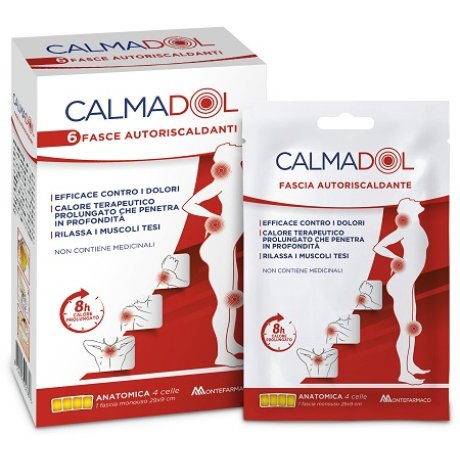 CALMADOL FASCIA RISCALDANTE PACK 6 PEZZI