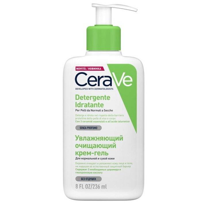 Cerave detergente idrat 236ml