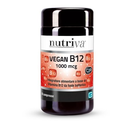 NUTRIVA Vegan B12 60Cpr1000mcg