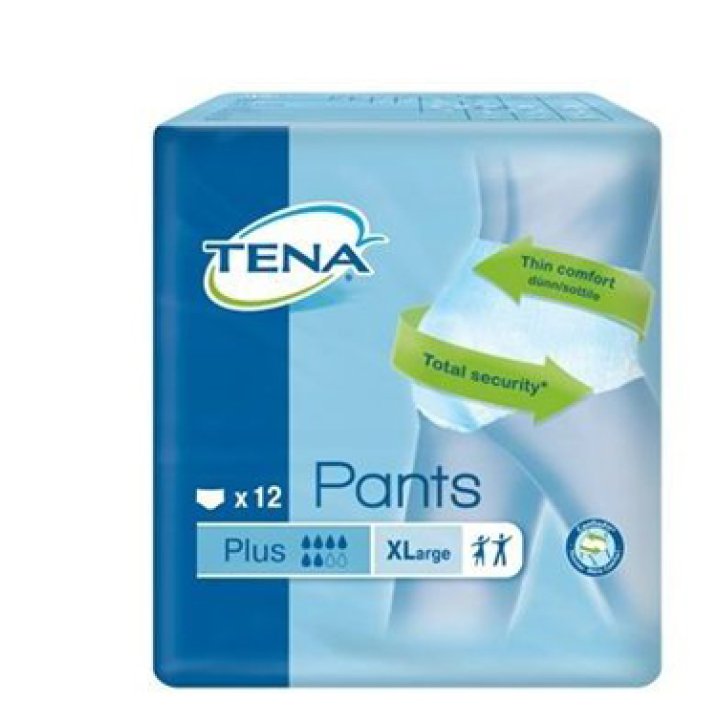 TENA PANTS PLUS XL NEW 12PZ<