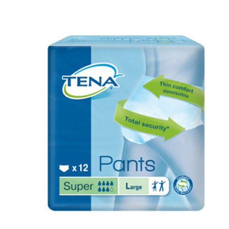TENA PANTS SUPER L NEW 12PZ TENA PANTS SUPER L NEW 12PZ