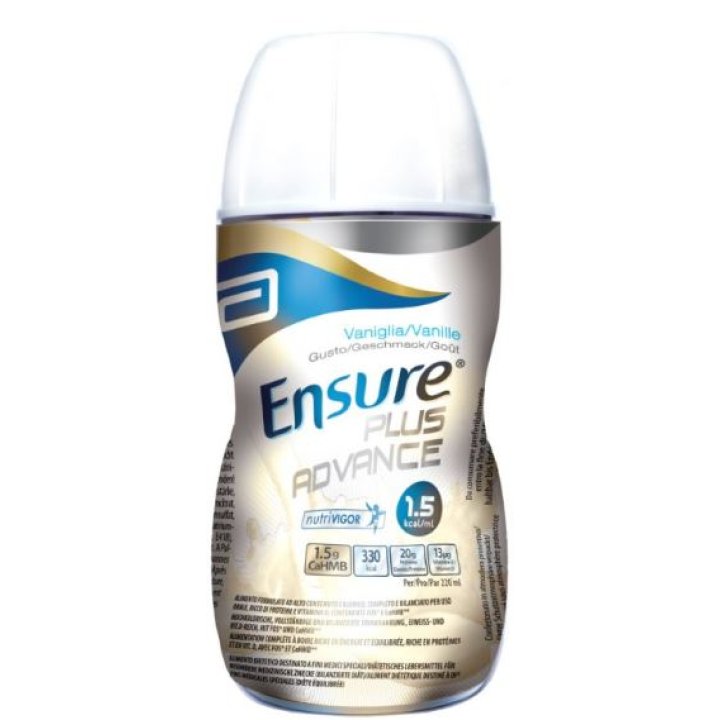 ENSURE PLUS ADVANCE VANIGLIA 4 BOTTIGLIE DA 220 ML