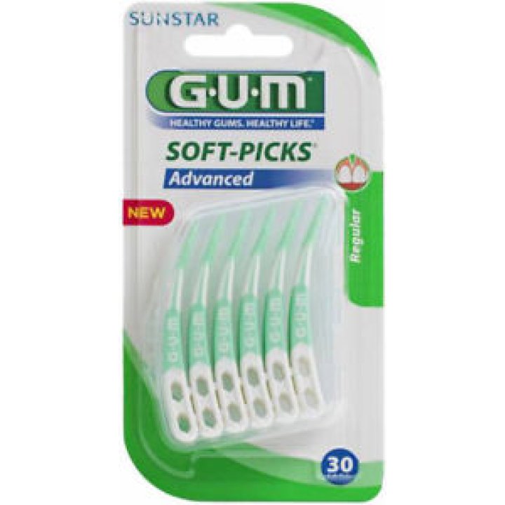 GUM SOFT-PICKS ADVANCED 30PZ