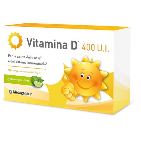 VITAMINA D 400 UI 168 COMPRESSE