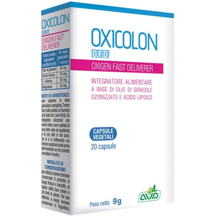 OXICOLON O F D 20 Cps A.V.D.