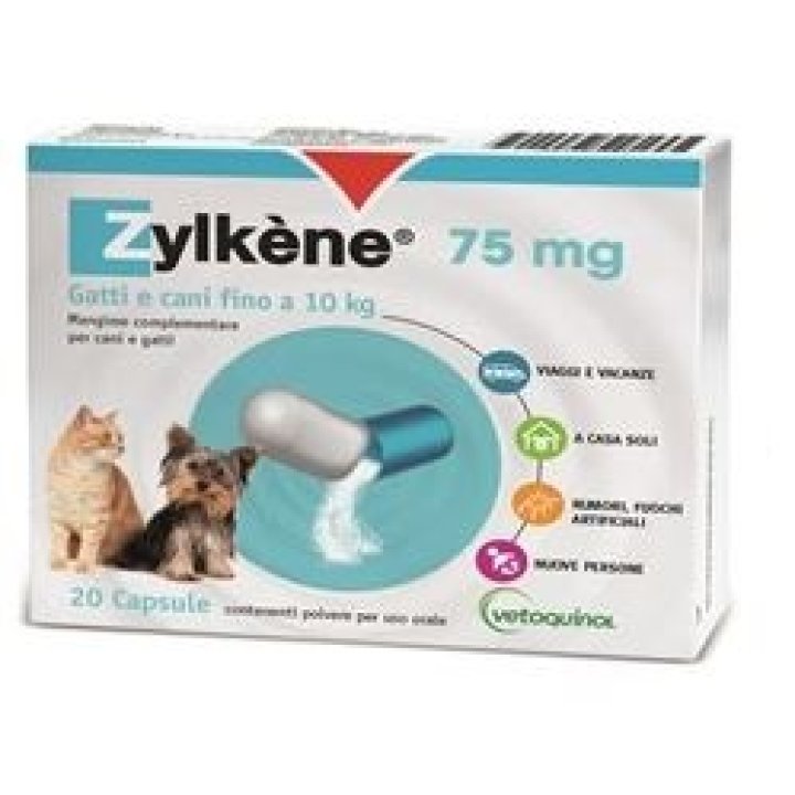 ZYLKENE Cani/Gatti  75mg 20Cps