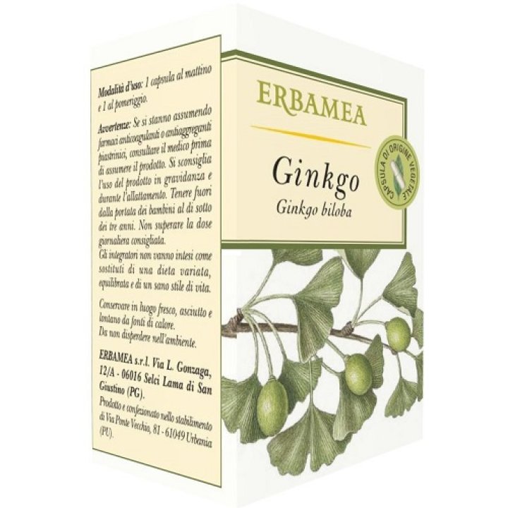 GINKGO 50CPS VEGETALI EBM