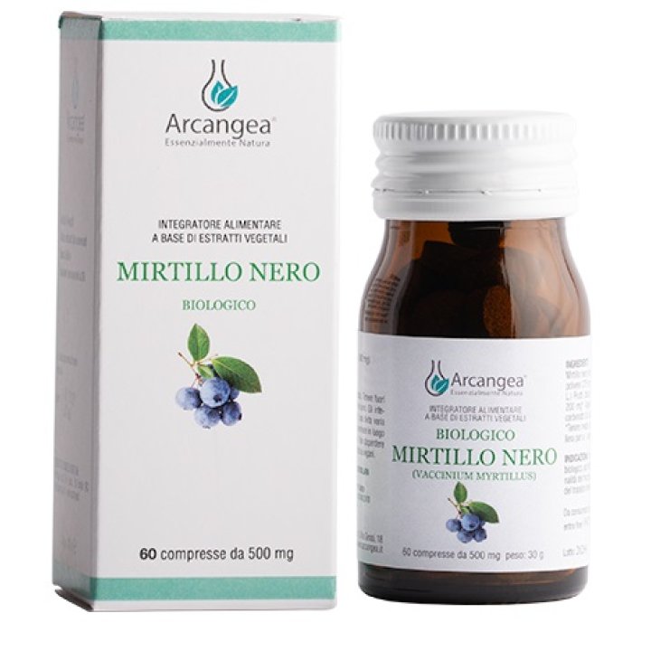 MIRTILLO NERO BIOLOGICO 60 COMPRESSE