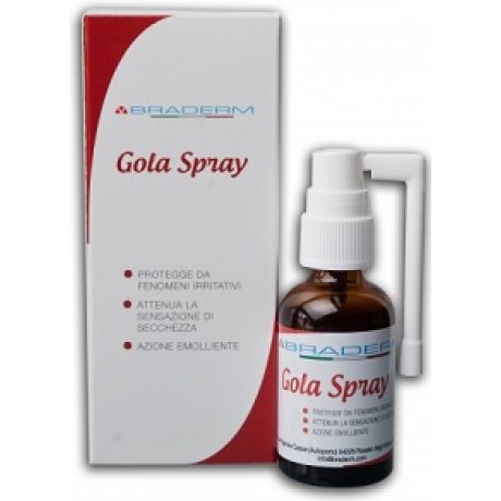 BRADERM Gola Spray 30ml