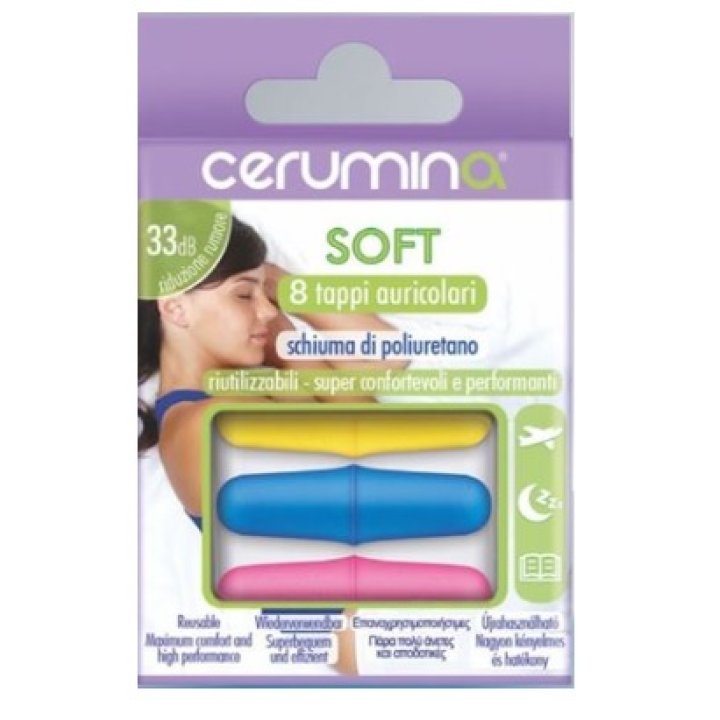 CERUMINA Soft 8 Tappi Aur.