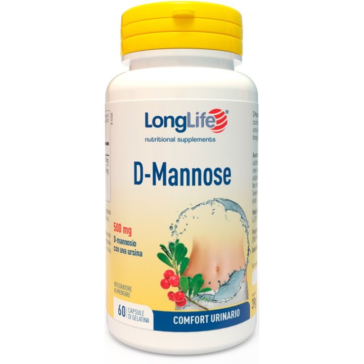 LONGLIFE D-MANNOSE 60 CAPSULE