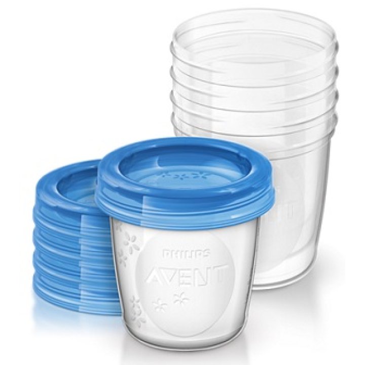 AVENT Vasetti Via Cop.180ml5pz