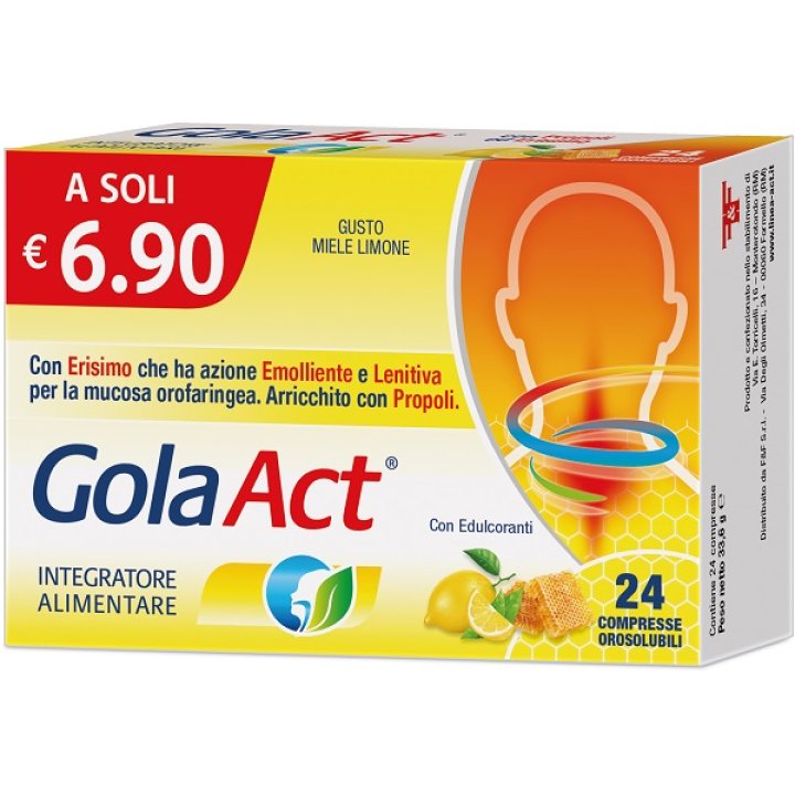 GOLA ACT Miele/Limone 24Cpr