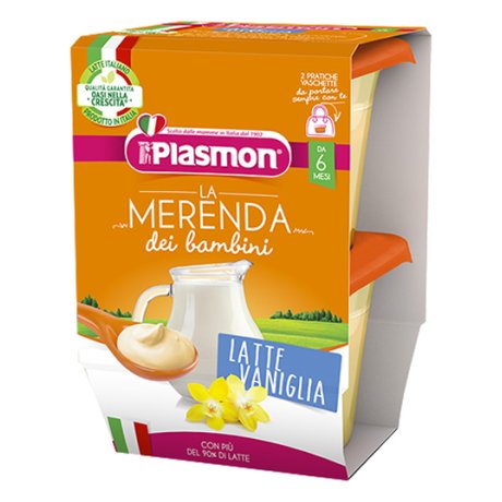 PLASMON Mer.Latte/Van.2x120g