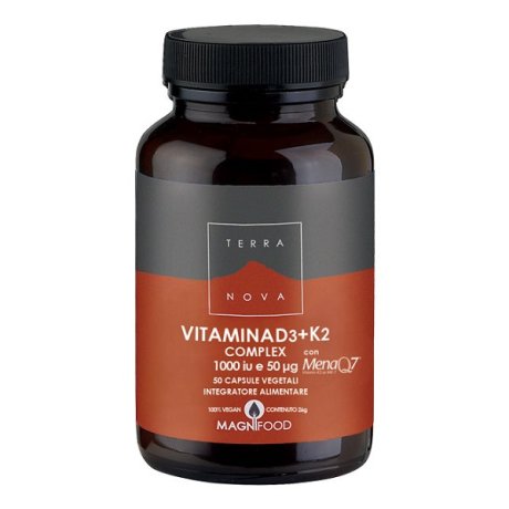 TERRANOVA Vit.D3+K2 50Cps